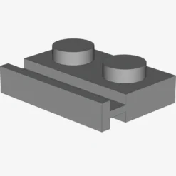 PLATE 1X2 WITH SLIDE X 100