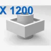 Plate 1x1 with studs on 2 sides X 1200