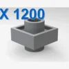 Plate 1x1 with studs on 2 sides X 1200
