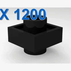 Plate 1x1 with studs on 2 sides X 1200