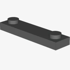 PLATE 1X4 W. 2 KNOBS X 100