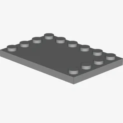 PLATE 4X6 W. 12 KNOBS X 20