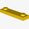 PLATE 1X4 W. 2 KNOBS X 100