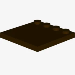 PLATE 4X4 W. 4 KNOBS X 20