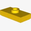 PLATE 1X2, W/ 1 KNOB X 100