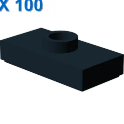 PLATE 1X2 W. 1 KNOB X 100