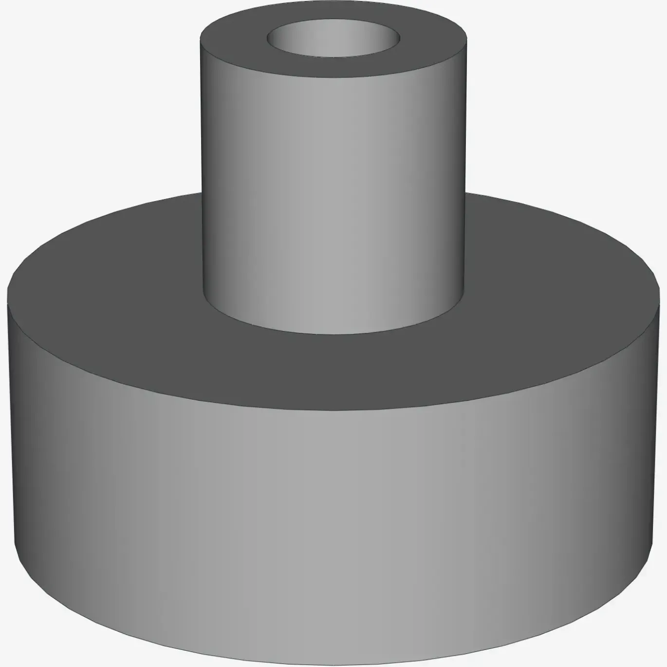 PLATE 1X1 W/3.2 SHAFT/1.5 HOLE X 200