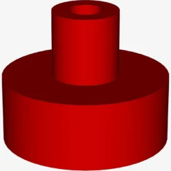 PLATE 1X1 W/3.2 SHAFT/1.5 HOLE X 200