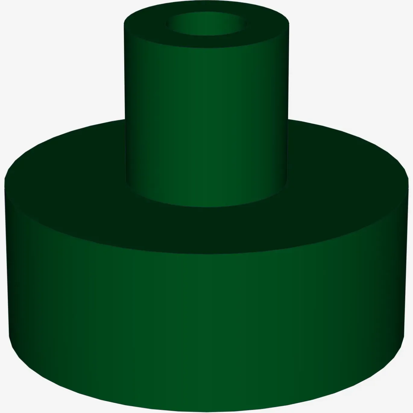 PLATE 1X1 W/3.2 SHAFT/1.5 HOLE X 200