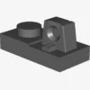 PLATE 1X2 W/STUB/ALONG/UPPER P X 100