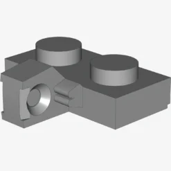 PLATE 1X2 W. STUB/VERTICAL X 100