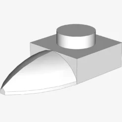 PLATE 1X1 W/TOOTH X 1200