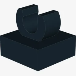 PLATE 1X1 W. UP RIGHT HOLDER X 200