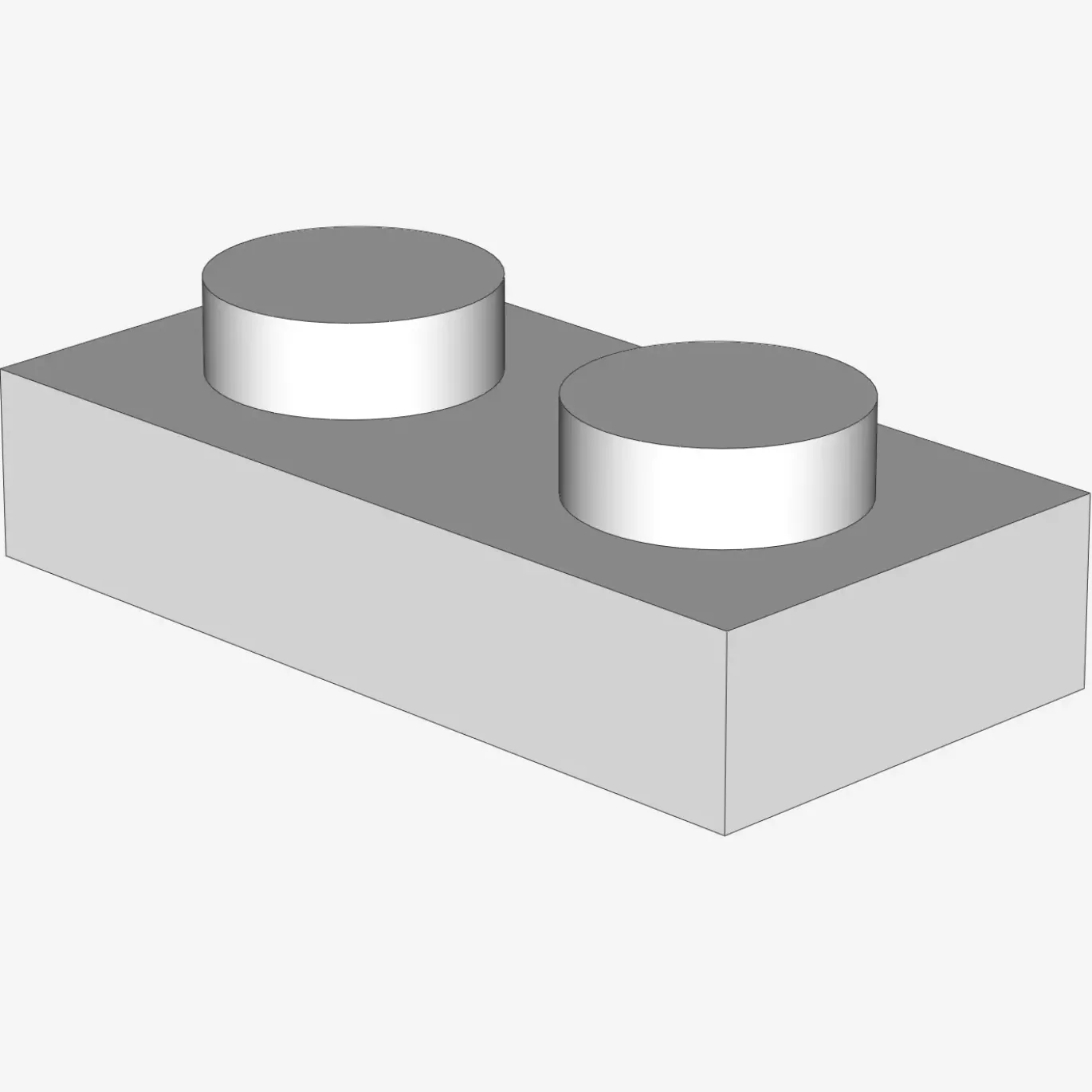 PLATE 1X2 X 600