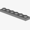 PLATE 1X6 X 300