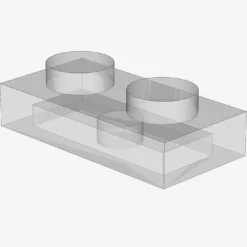 PLATE 1X2 X 600