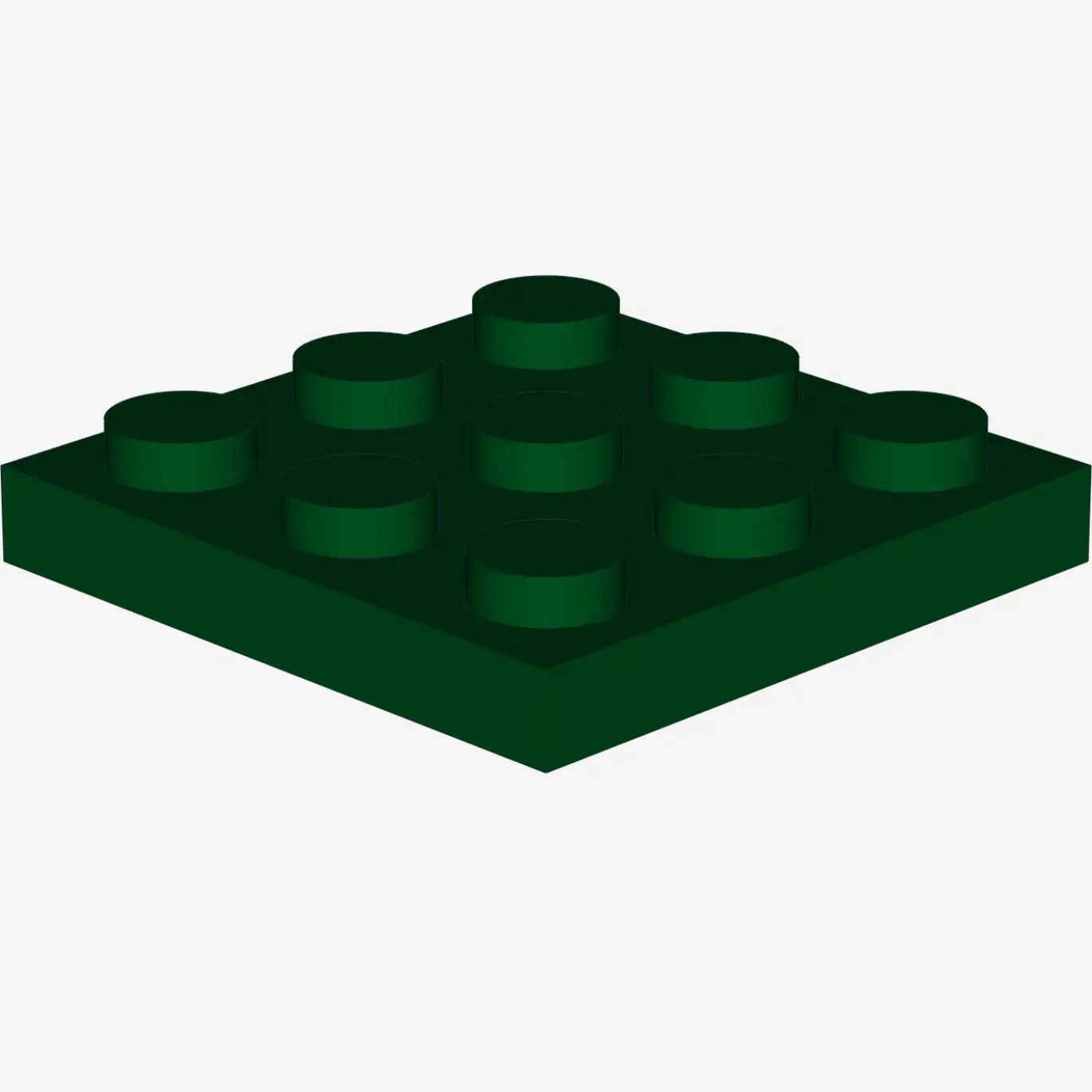PLATE 3X3 X 50