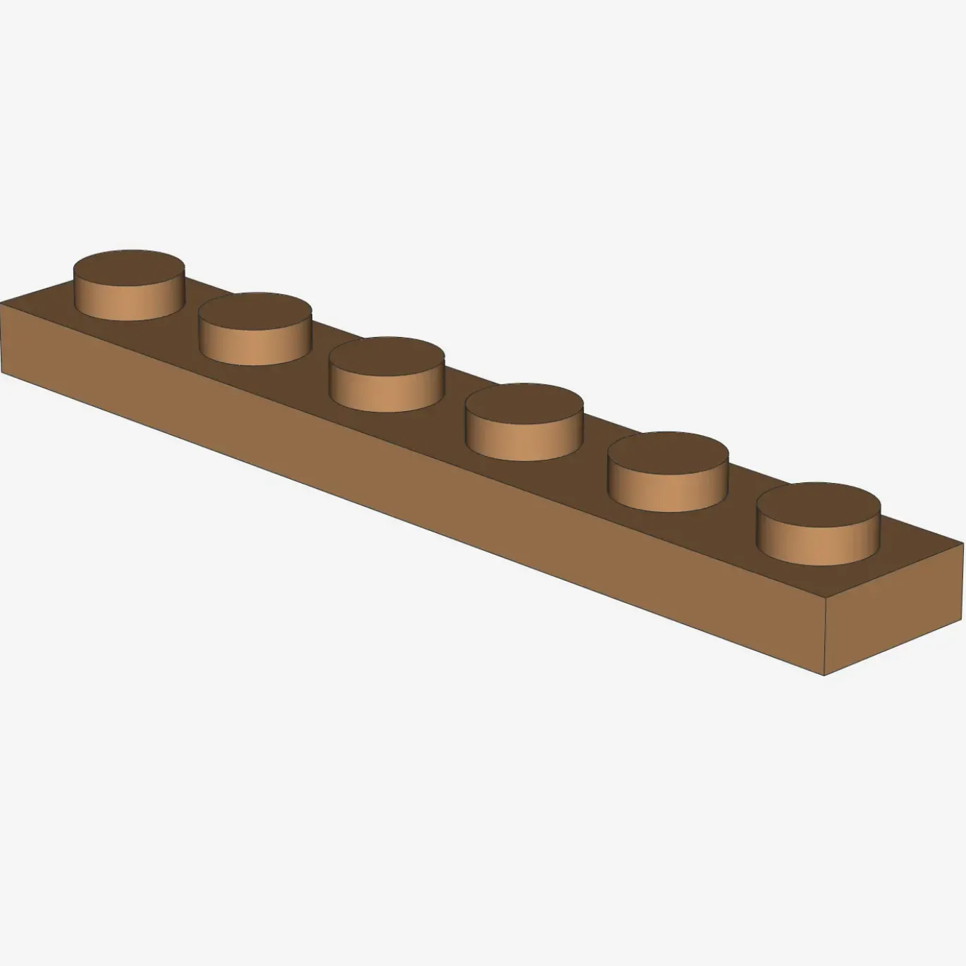 PLATE 1X6 X 50
