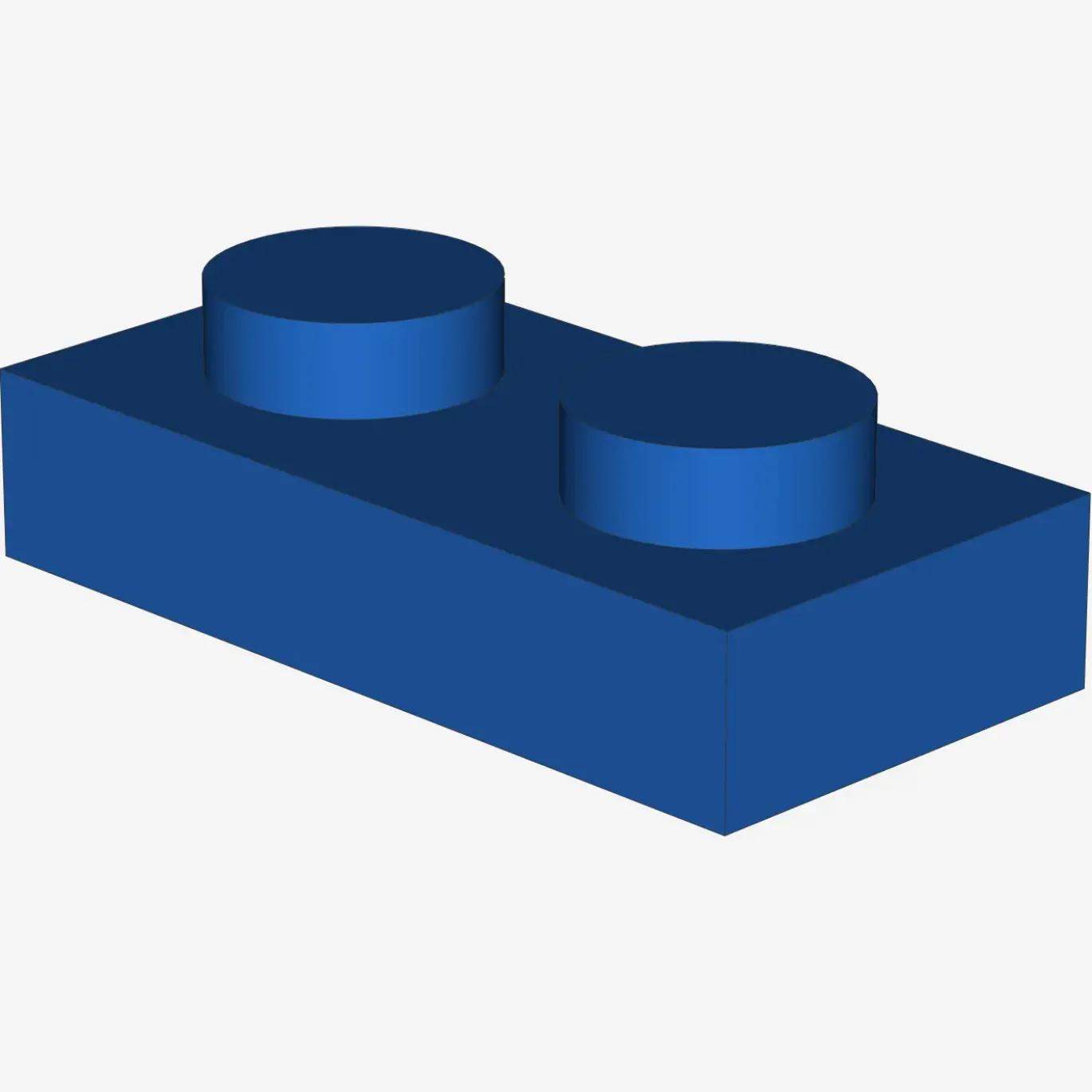 PLATE 1X2 X 100