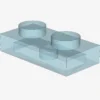 PLATE 1X2 X 100