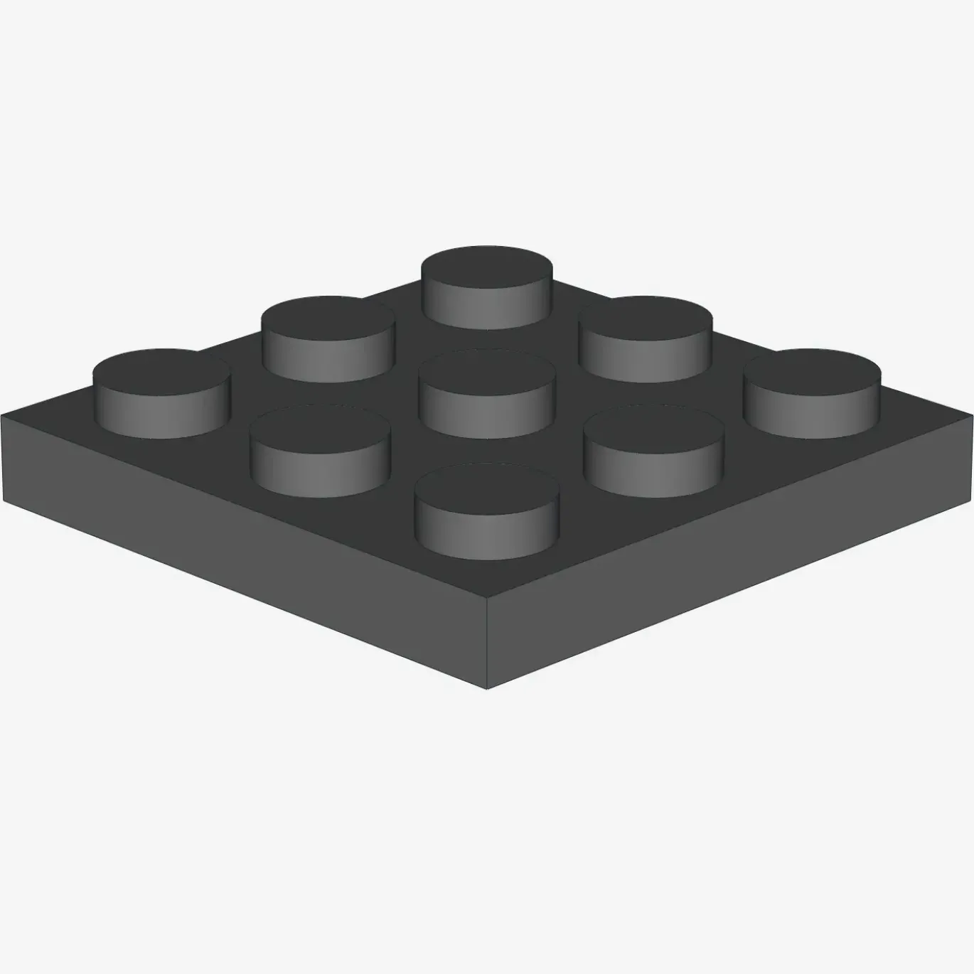 PLATE 3X3 X 50