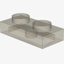 PLATE 1X2 X 100