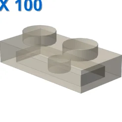 PLATE 1X2 X 100