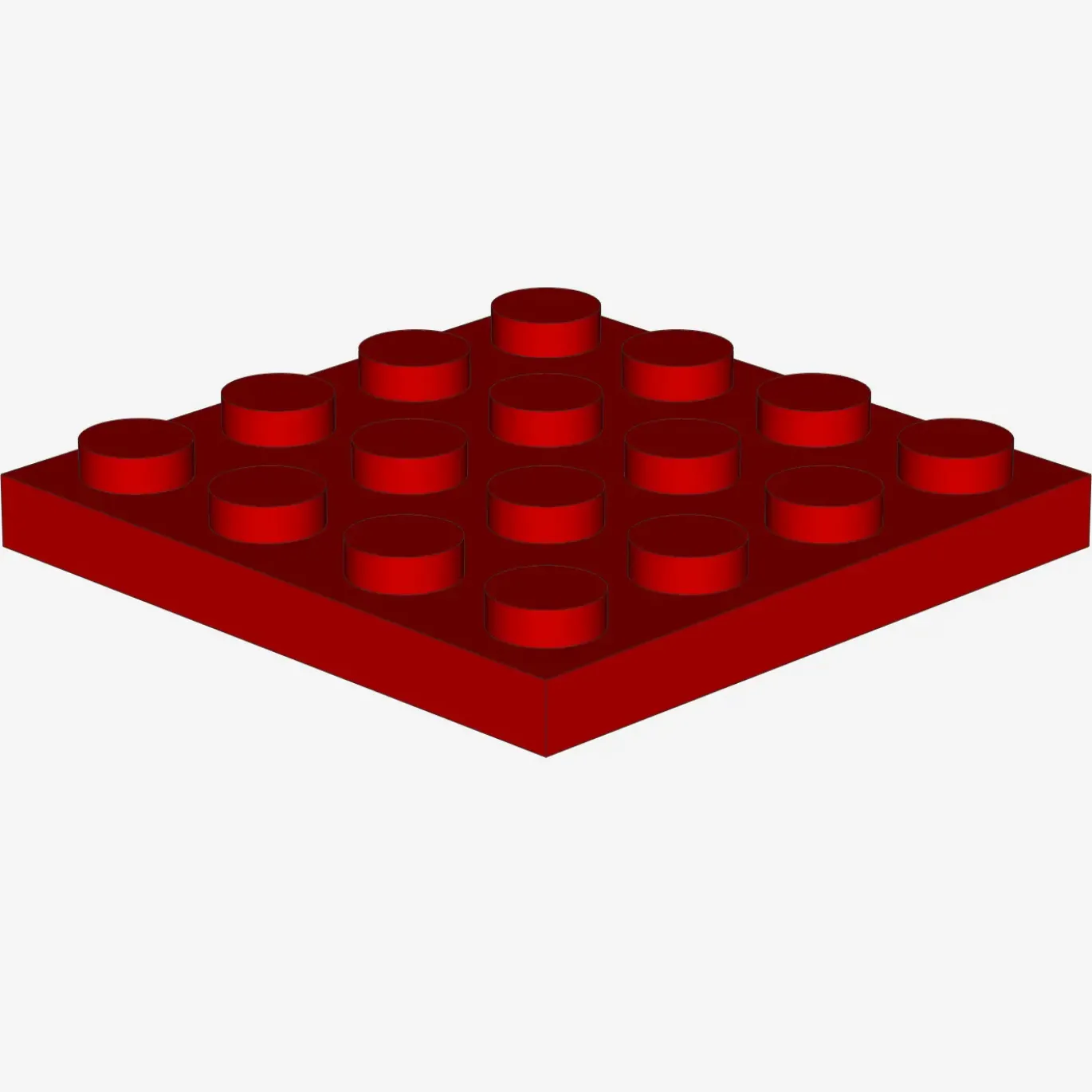 PLATE 4X4 X 20