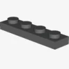 PLATE 1X4 X 100