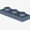 PLATE 1X3 X 100
