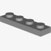 PLATE 1X4 X 100