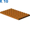 PLATE 6X10 X 10