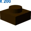 PLATE 1X1 X 200