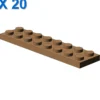 PLATE 2X8 X 20