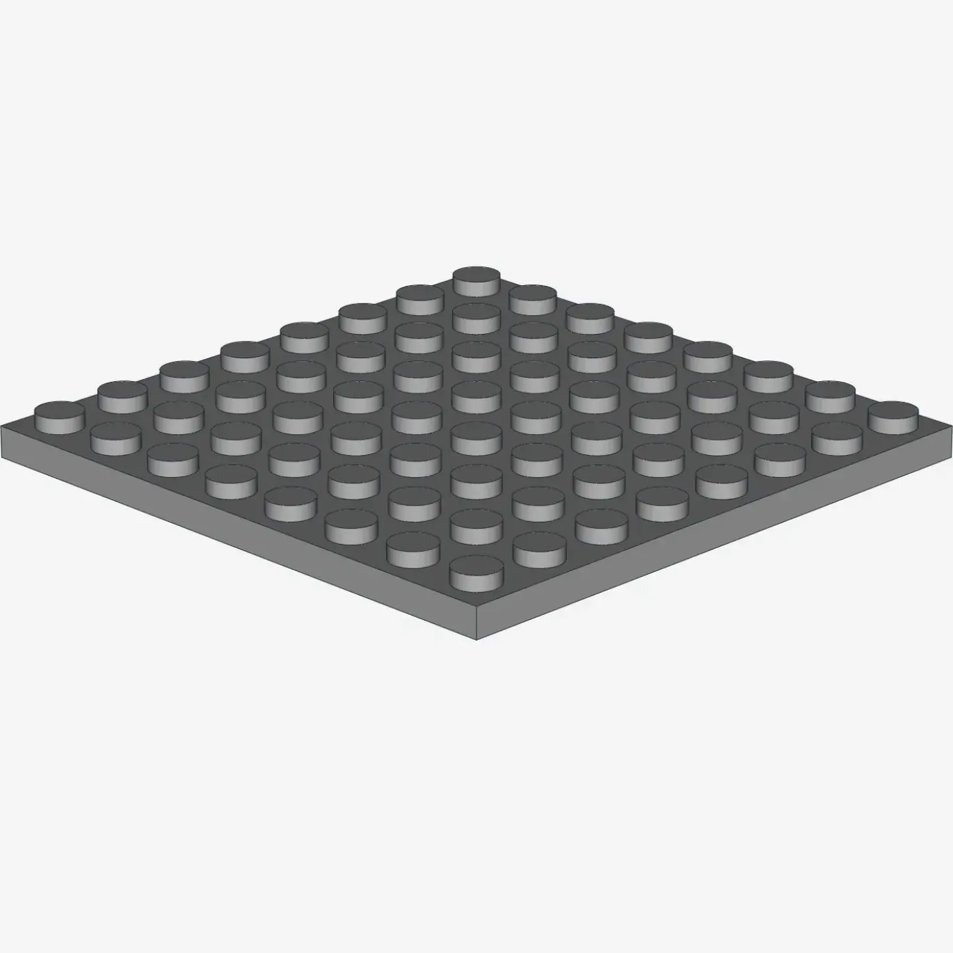 PLATE 8X8 X 10