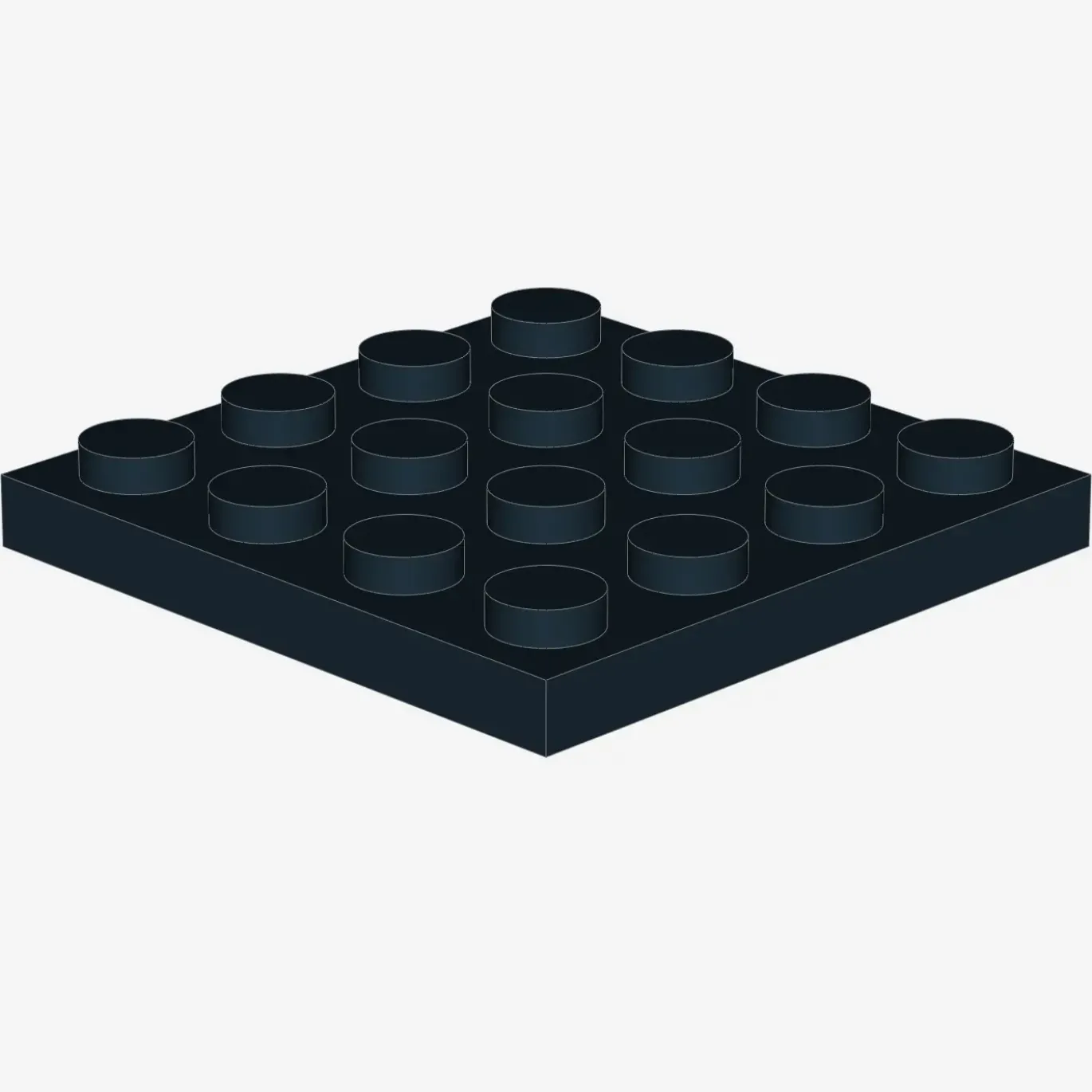 PLATE 4X4 X 20