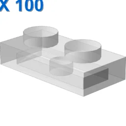 PLATE 1X2 X 100