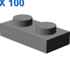 PLATE 1X2 X 100