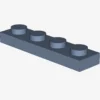 PLATE 1X4 X 100