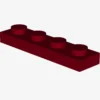 PLATE 1X4 X 100