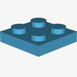 PLATE 2X2 X 100