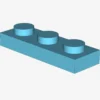 PLATE 1X3 X 100