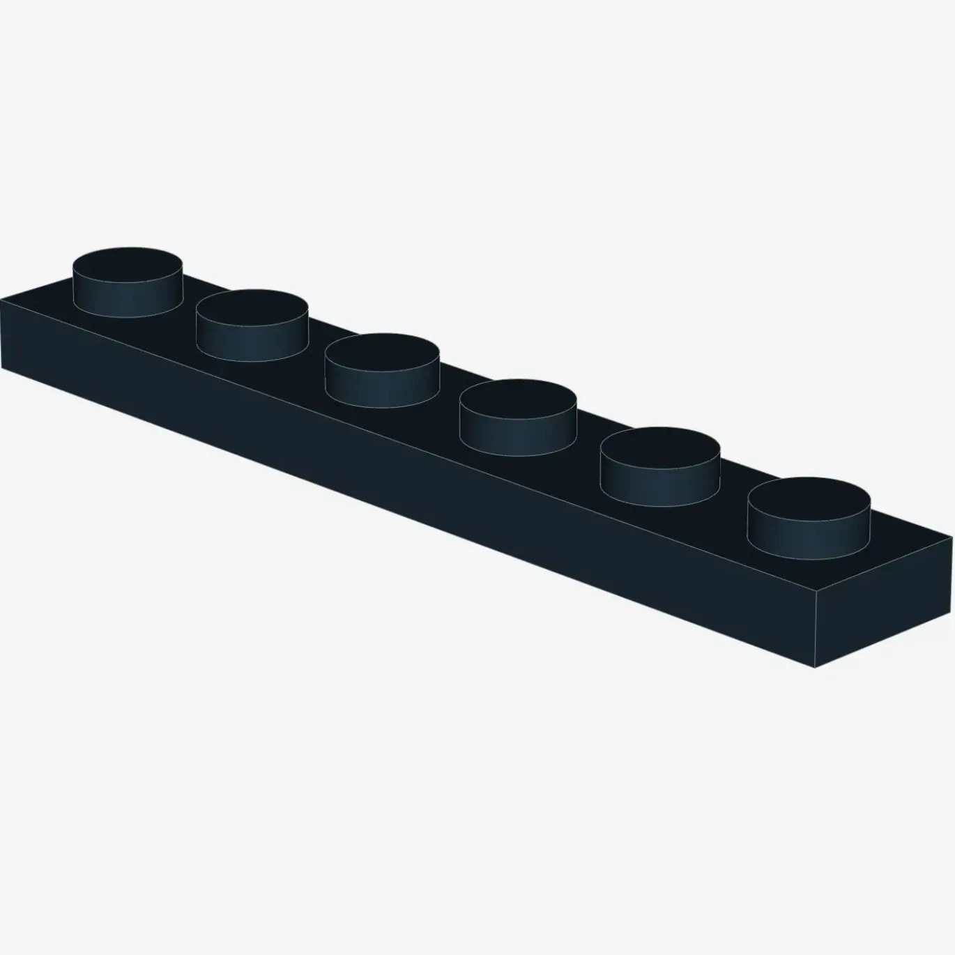 PLATE 1X6 X 50