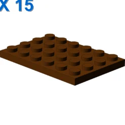PLATE 4X6 X 15