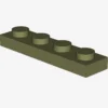 PLATE 1X4 X 100