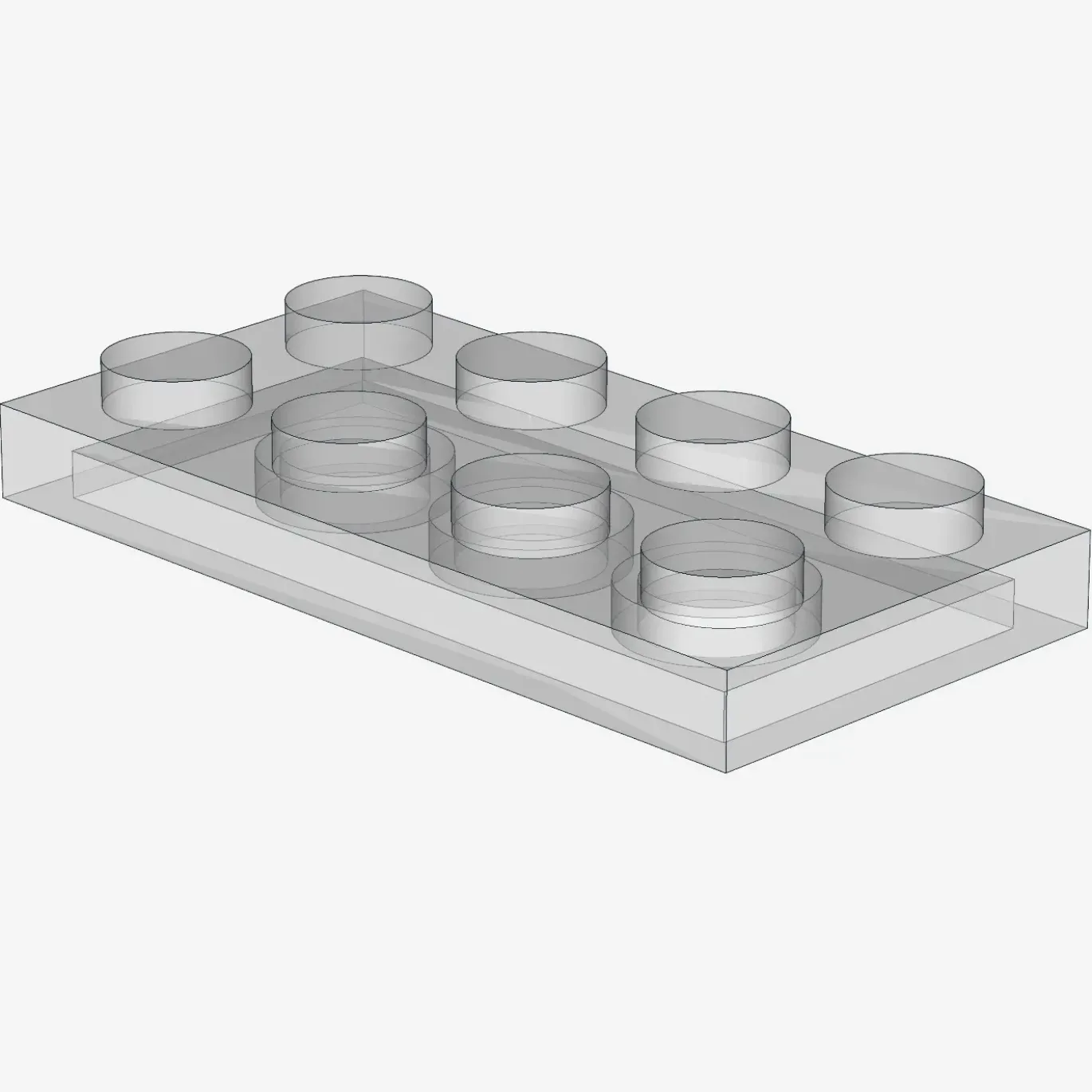 PLATE 2X4 X 50