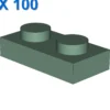 PLATE 1X2 X 100