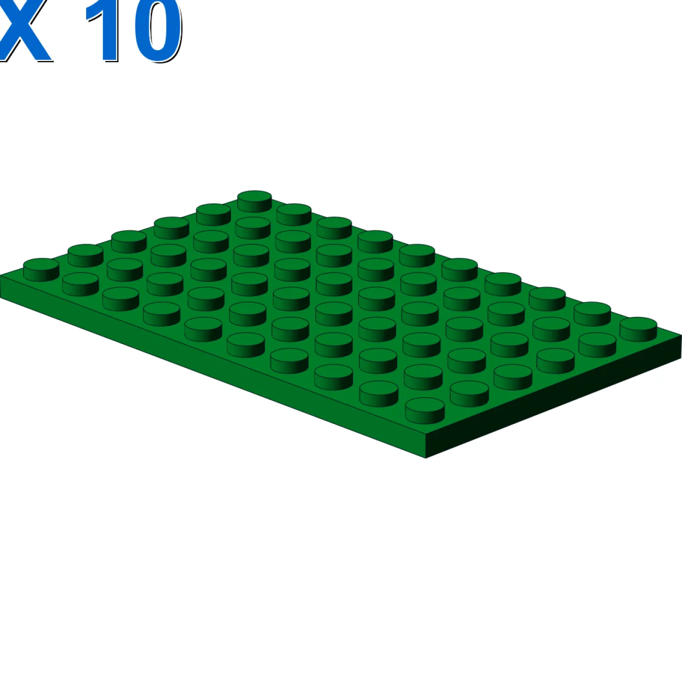 PLATE 6X10 X 10