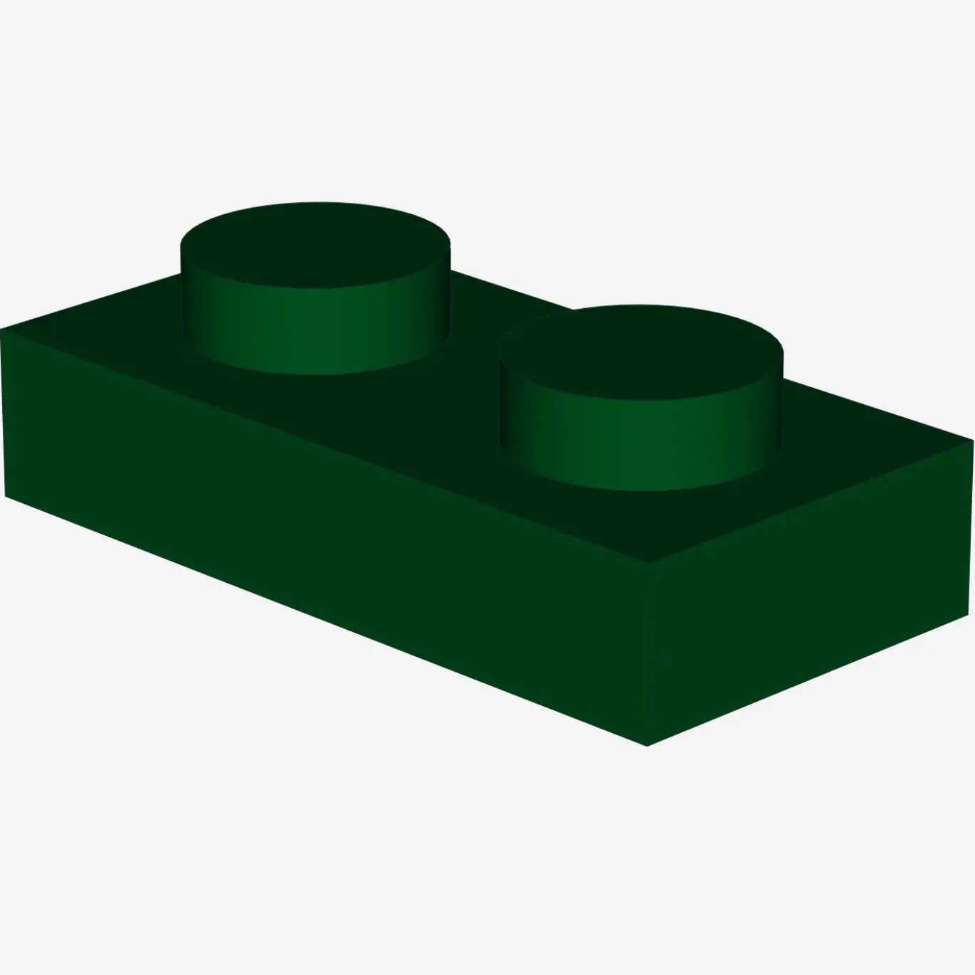 PLATE 1X2 X 100