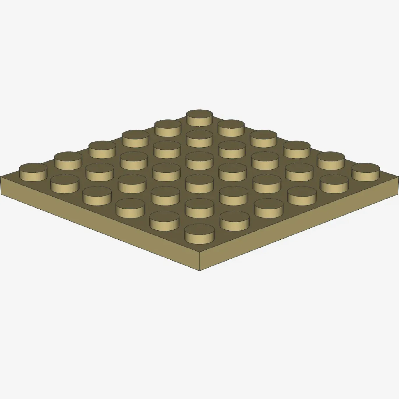 PLATE 6X6 X 10